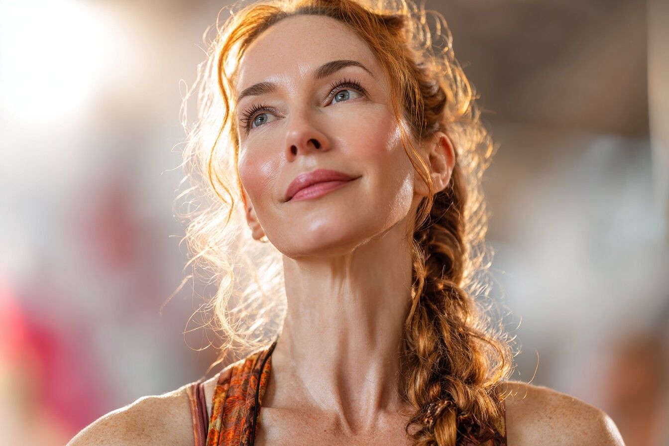 Zralá žena v pohybu a energii – kaphový typ menopauzy