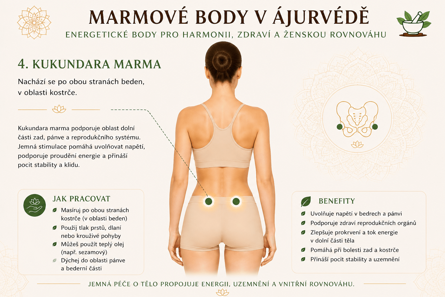 Oleje a marmové body